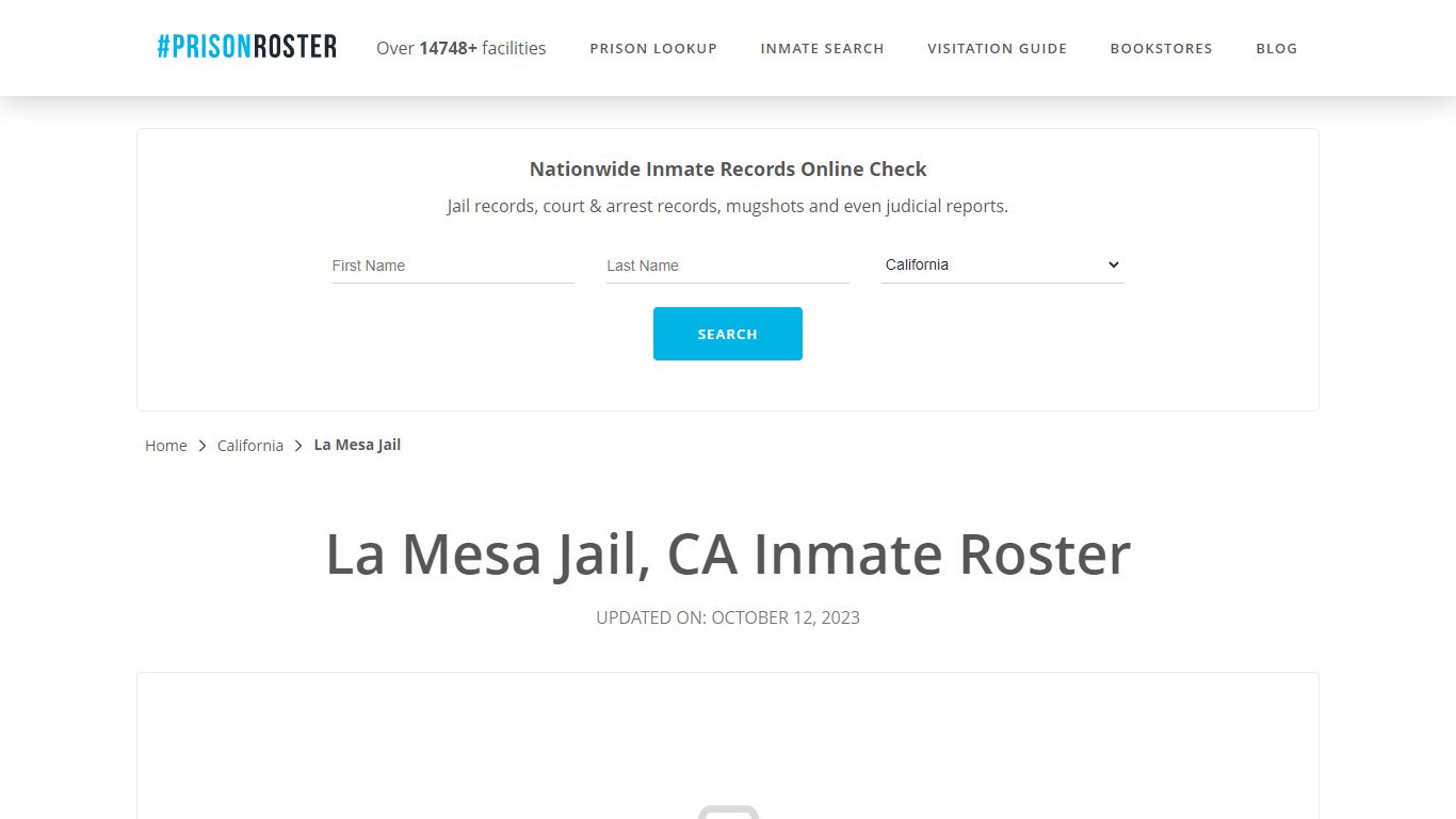 La Mesa Jail, CA Inmate Roster - Prisonroster